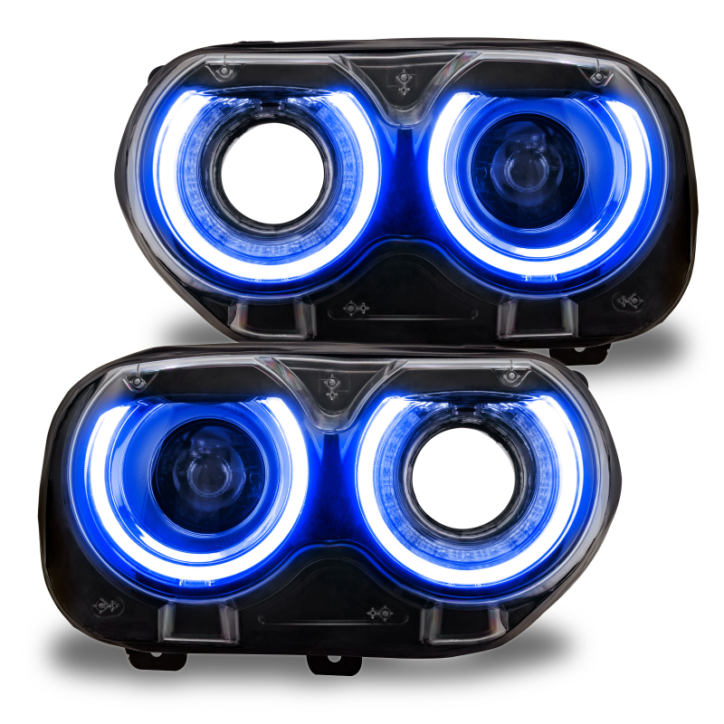 Ram 3500 Headlight DRL Upgrade Kit - ORACLE Lighting - RGB+W DRL Replacement - ColorSHIFT - `11-`18